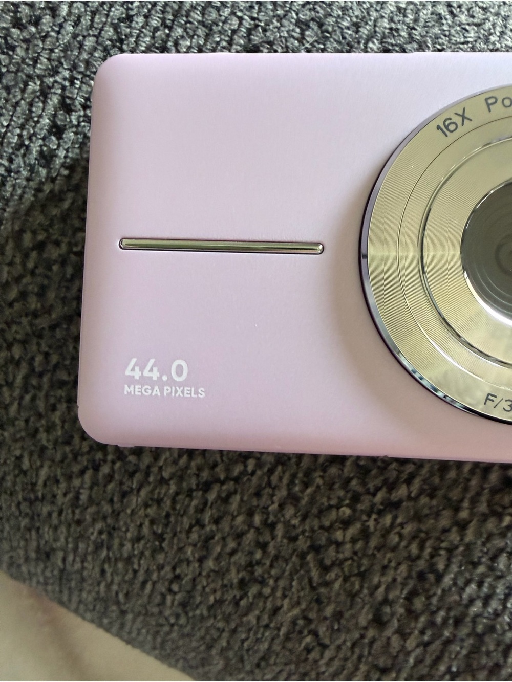 Compact Light Purple Digital Camera - 44.0 Megapixels